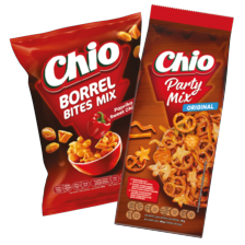Chio borrelbites mix, partymix of oven sticks